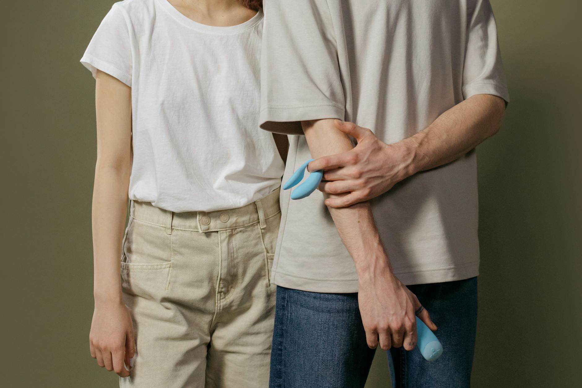 Close-up of a couple embracing, highlighting intimacy and connection after relationship transition